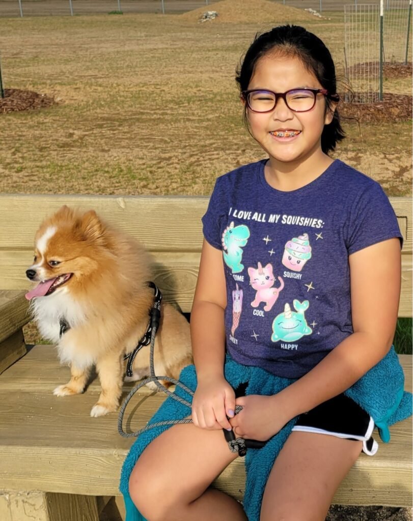 Kirsten with coco 1